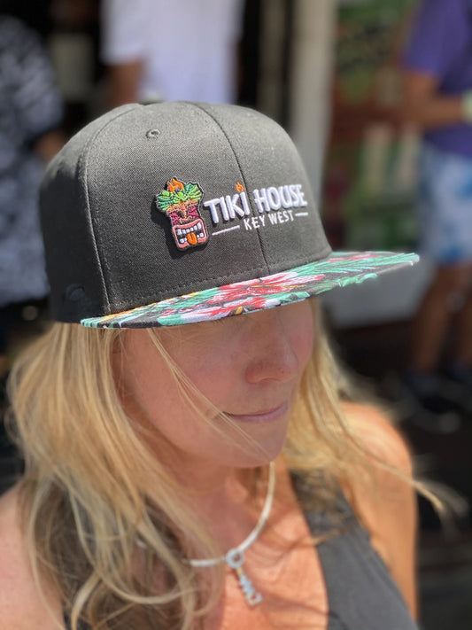 Tiki Floral Snapback