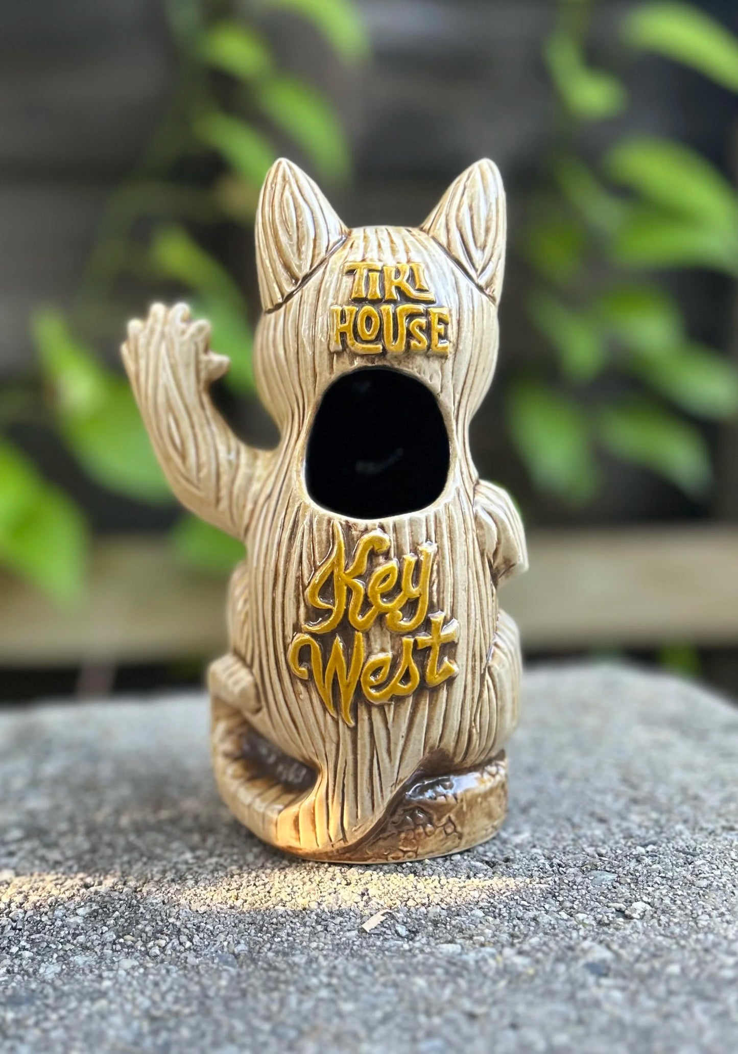 Conch Cat Tiki Mug