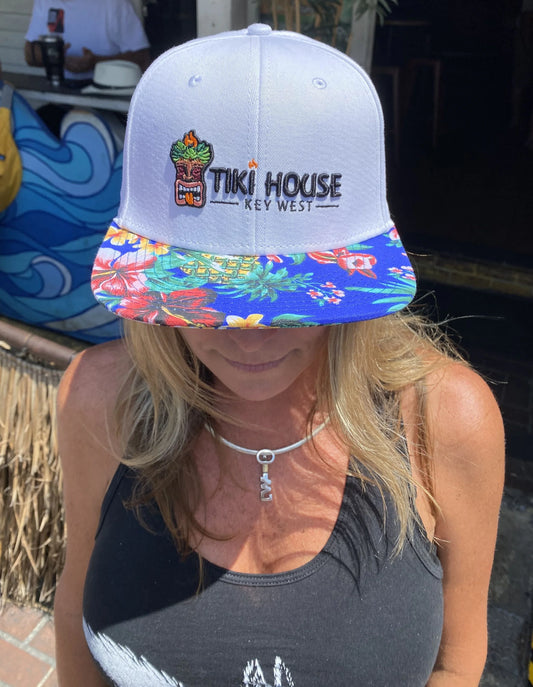 Hat- Tiki Floral Snapback