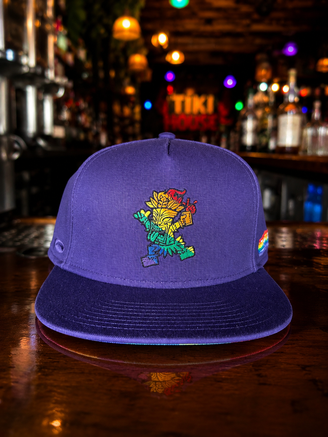 Hat- Pride Tiki God Snapback