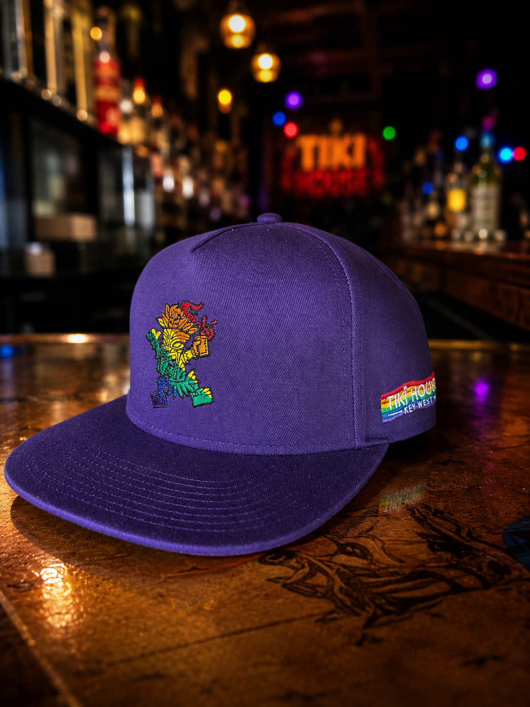 Hat- Pride Tiki God Snapback
