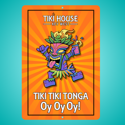 Bar Sign- Tiki Tiki Tonga