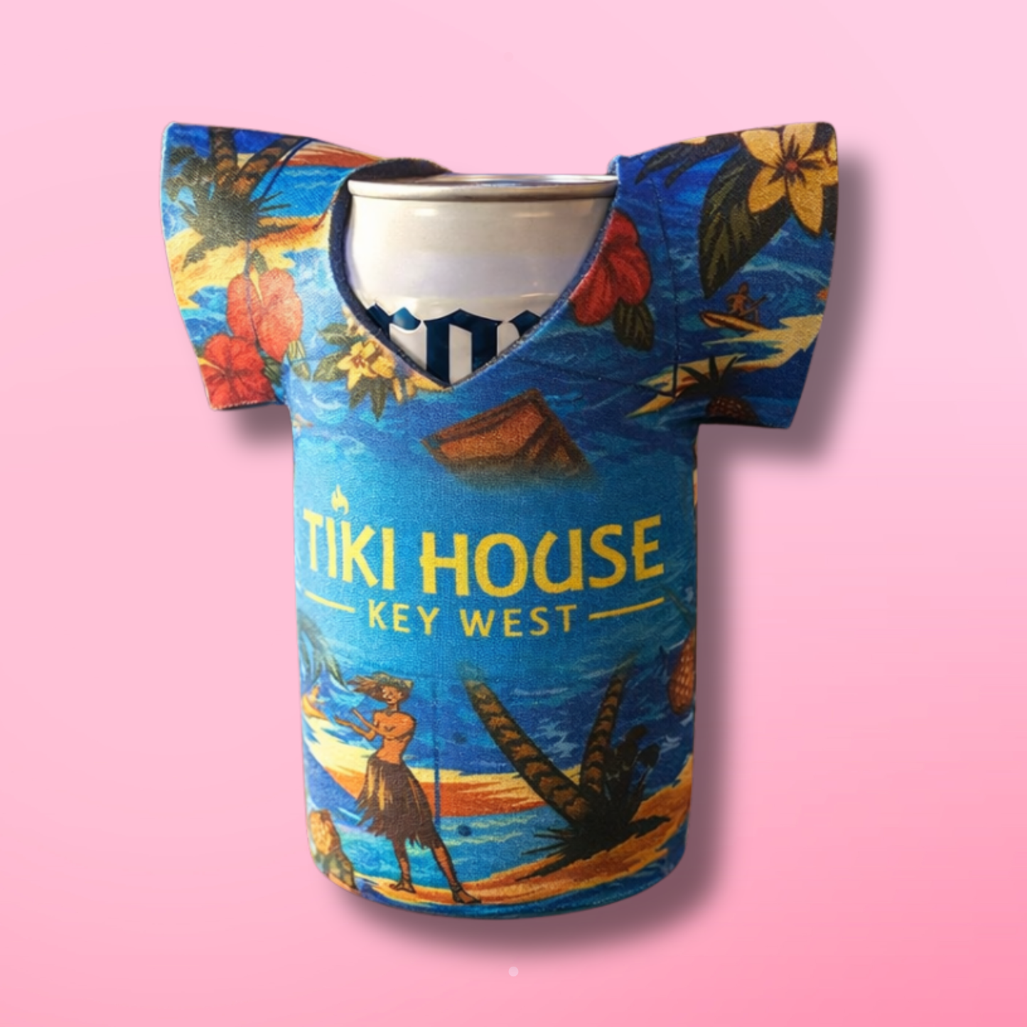 Coozie- Hawaiian Shirt